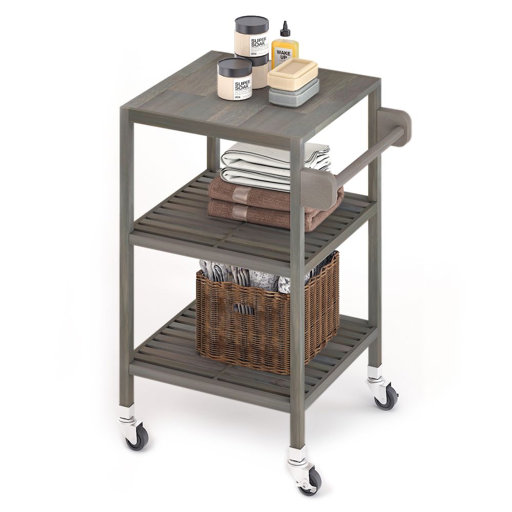 Holger Kitchen Cart 520mm X 850mm - Dusk Grey