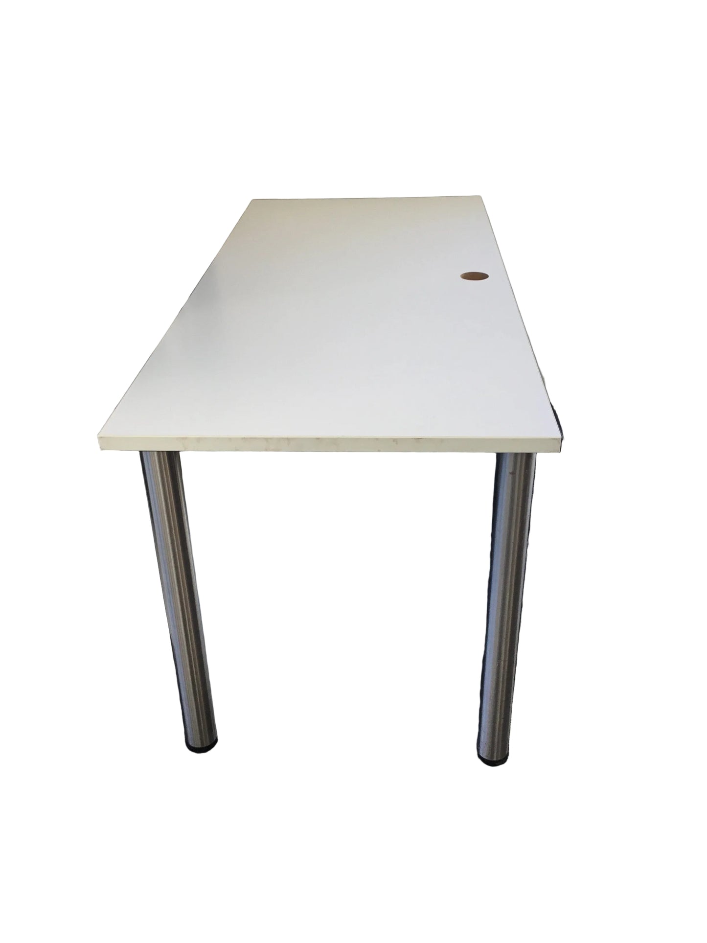 White Straight Desk 1500mm