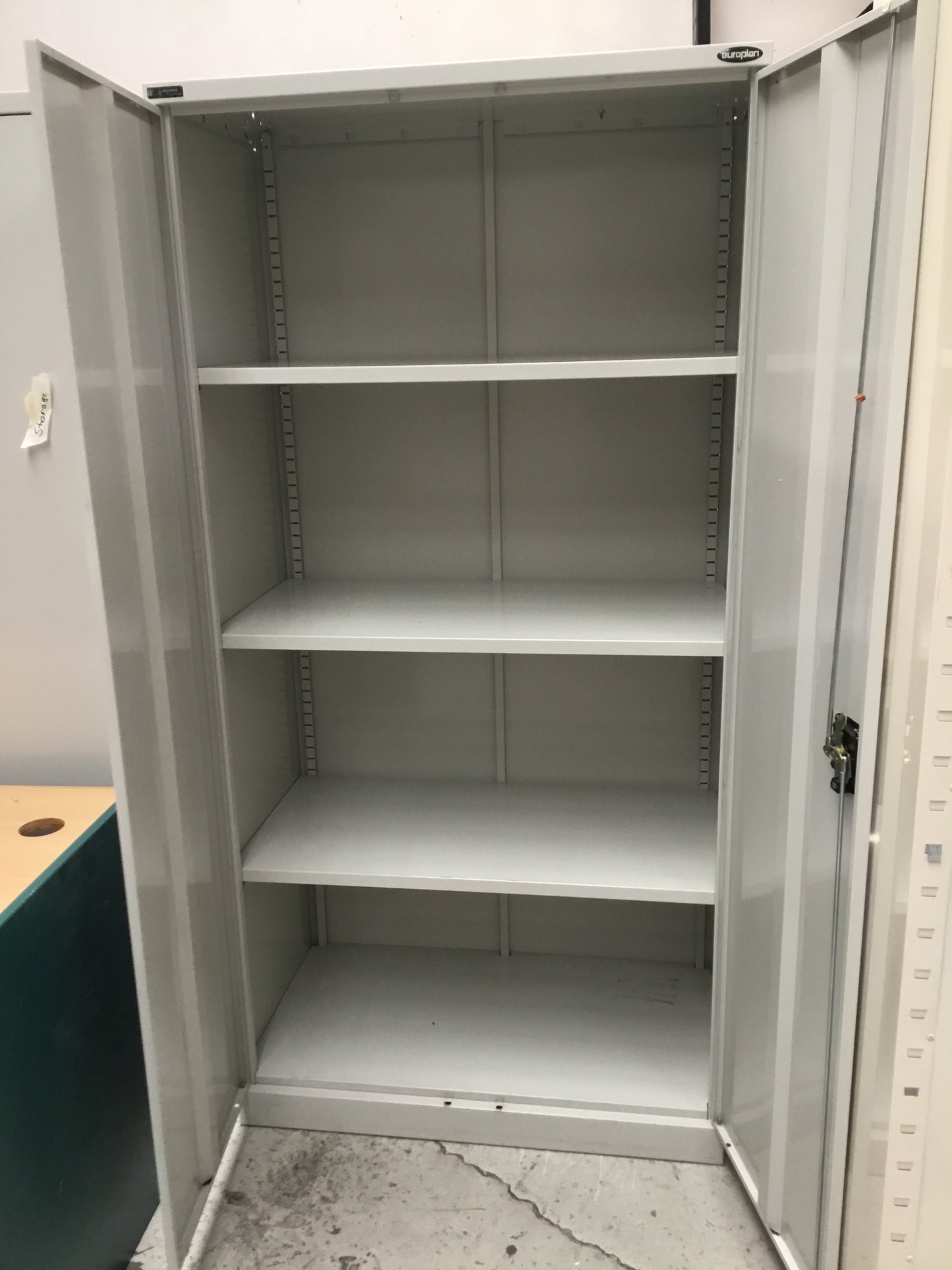 2 Door Grey Storage unit