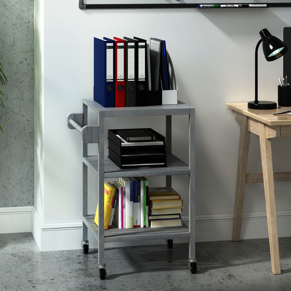 Holger Kitchen Cart 520mm X 850mm - Dusk Grey