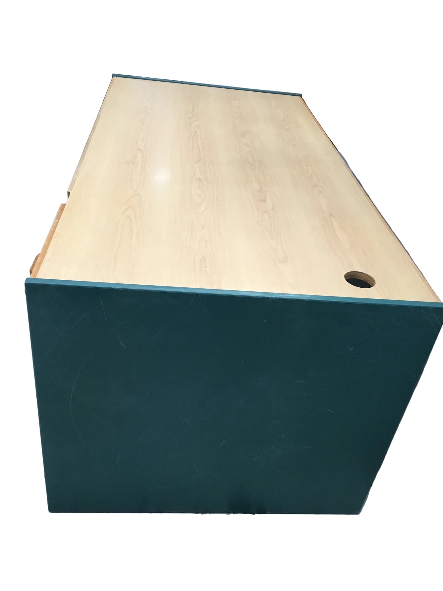 Wooden Desk with Drawers