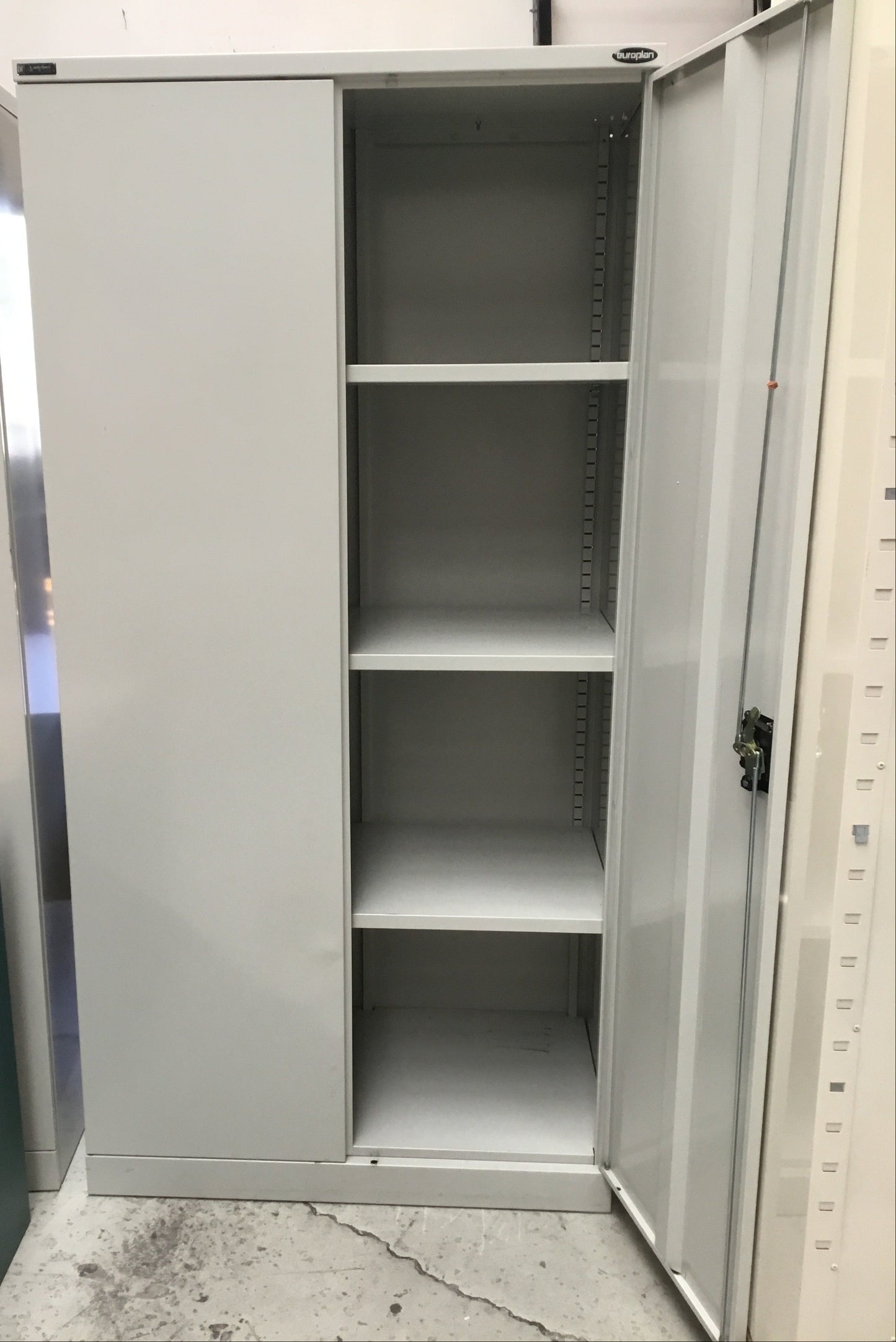 2 Door Grey Storage unit