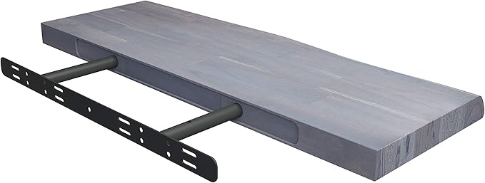 Acacia Afloat Wall Shelf 700mmW - Dusk Grey