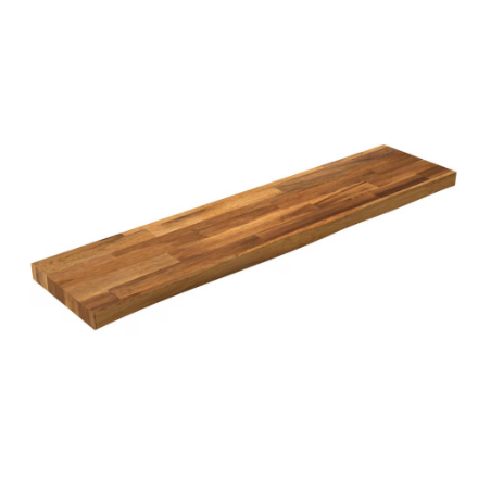 Acacia Afloat Wall Shelf 1200mmW - Golden Teak