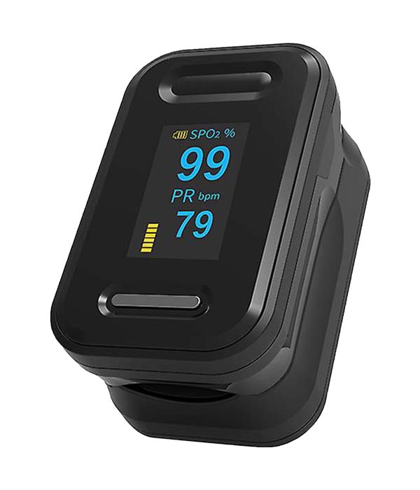 Pulse Oximeter- Black- Yonker Brand