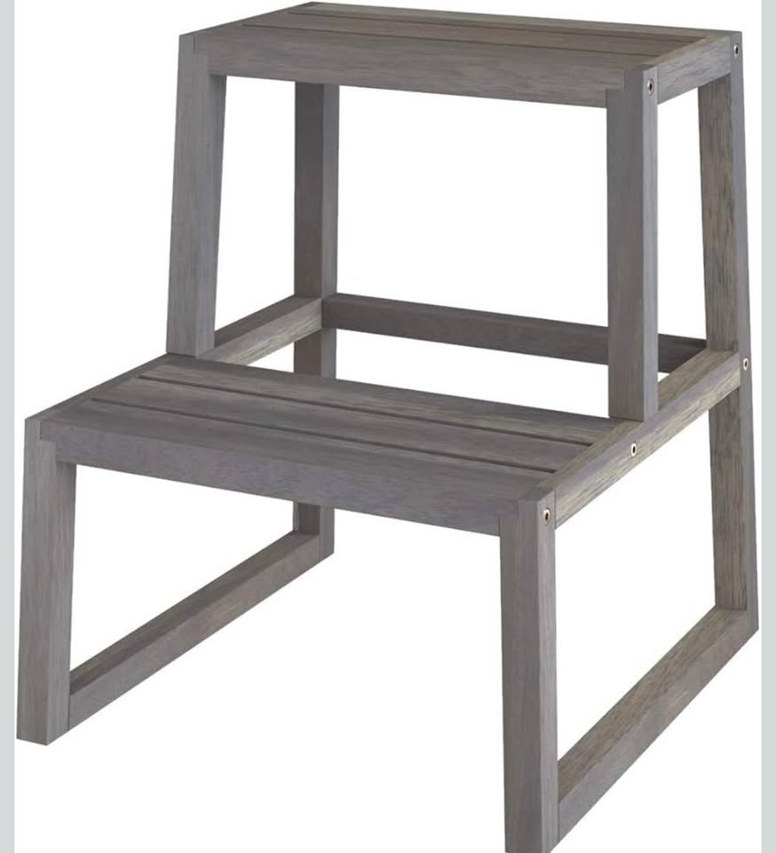 Holger Dusk Grey Step Stool