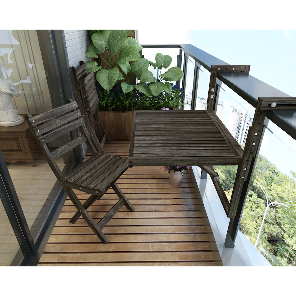 INTERBUILD Toronto Balcony Table - Espresso