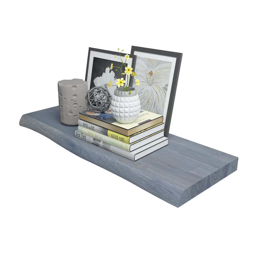 Acacia Afloat Wall Shelf 700mmW - Dusk Grey