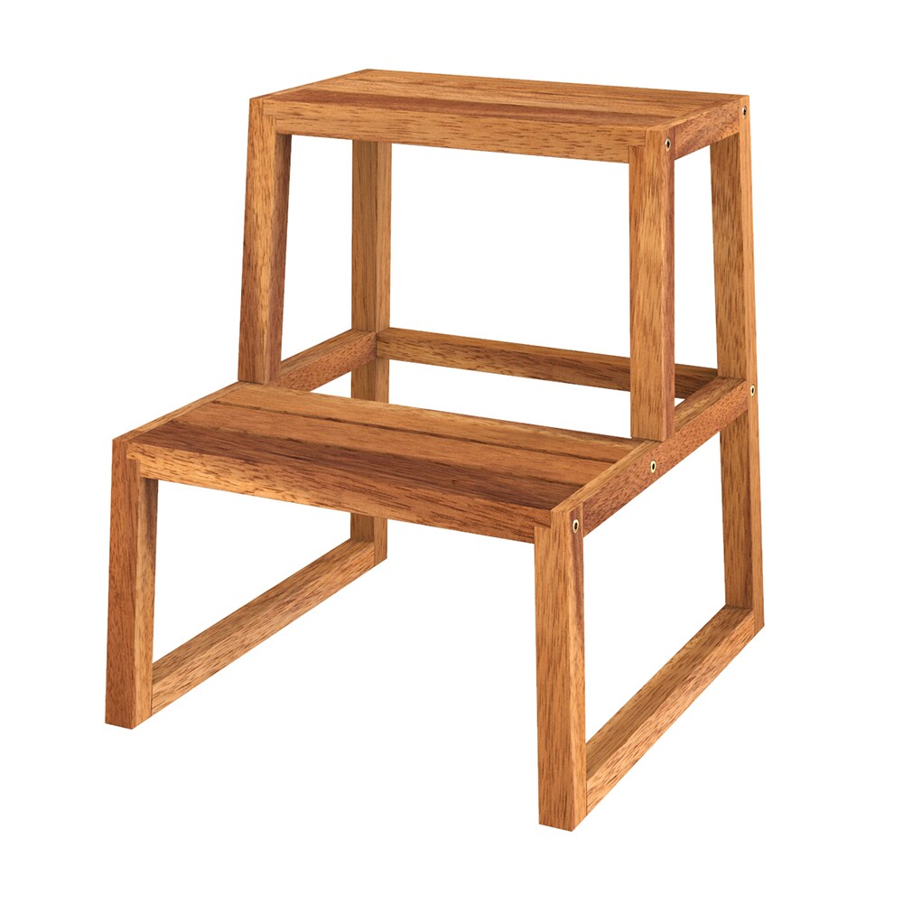 Holger Golden Teak Step Stool