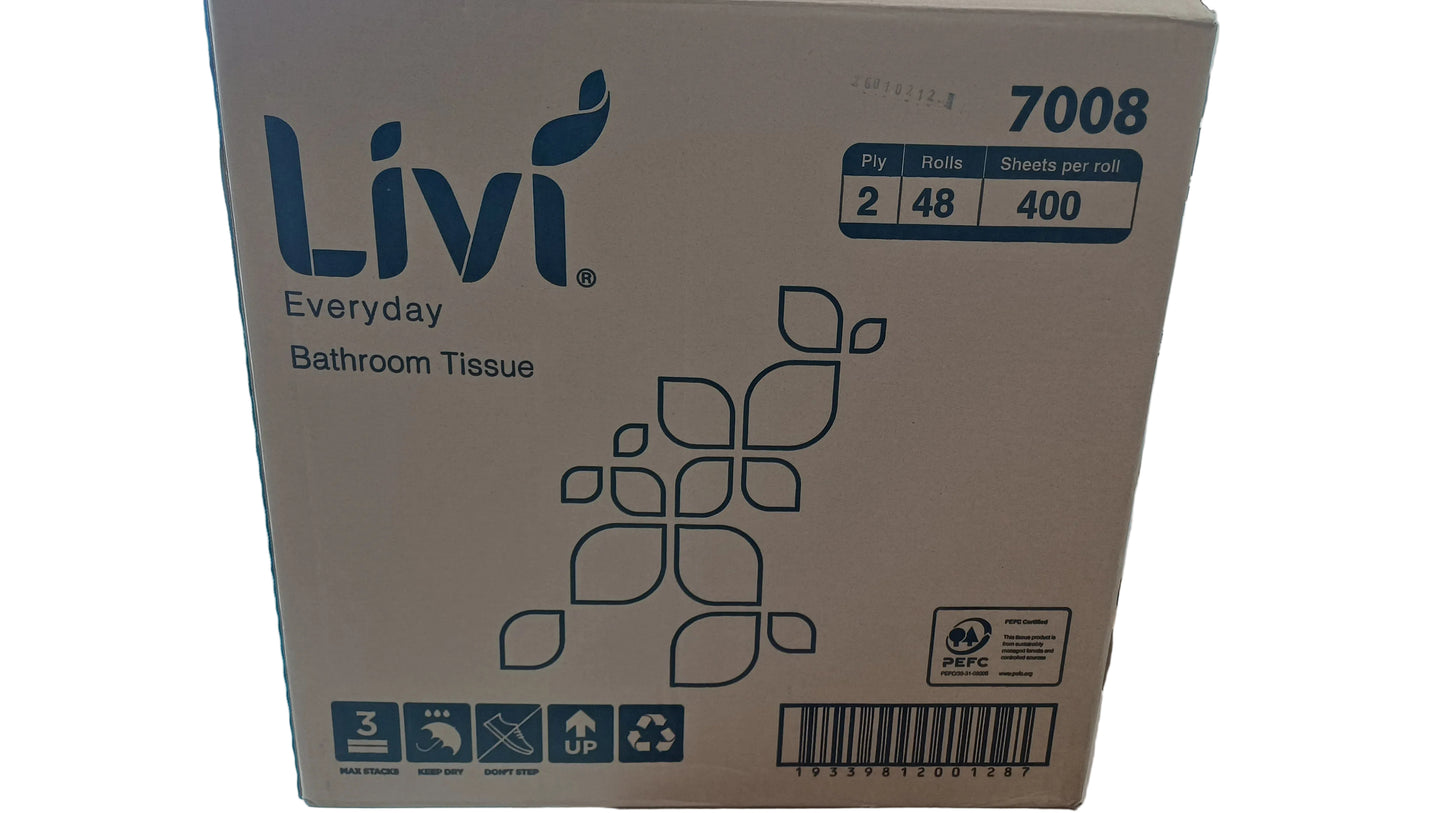 Livi® Basics toilet tissue Roll Box