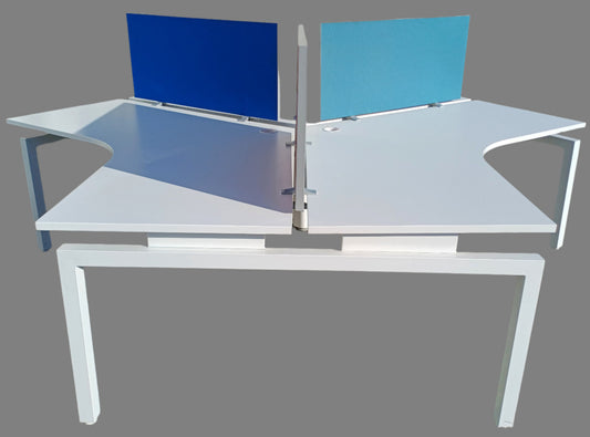 3 Person Pod Desk without Dividers