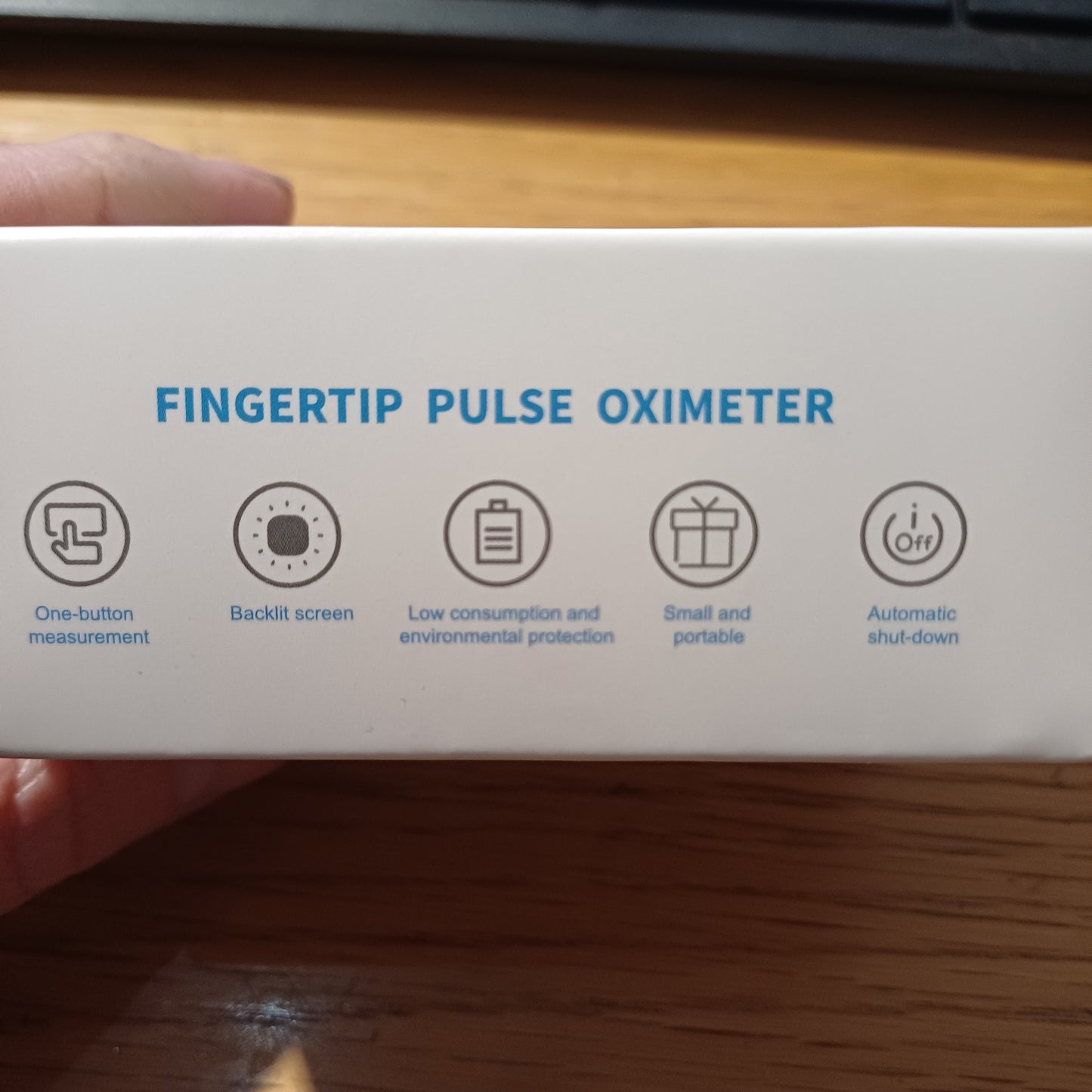 Pulse Oximeter- Black- Yonker Brand