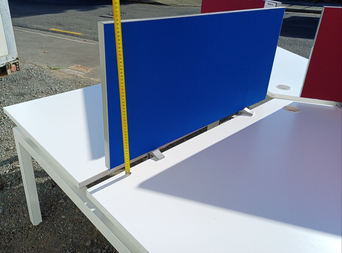 3 Person Pod Desk without Dividers
