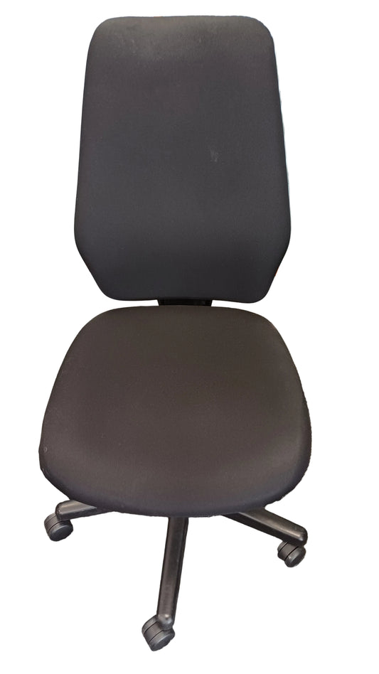 Long Back Black Office Chair