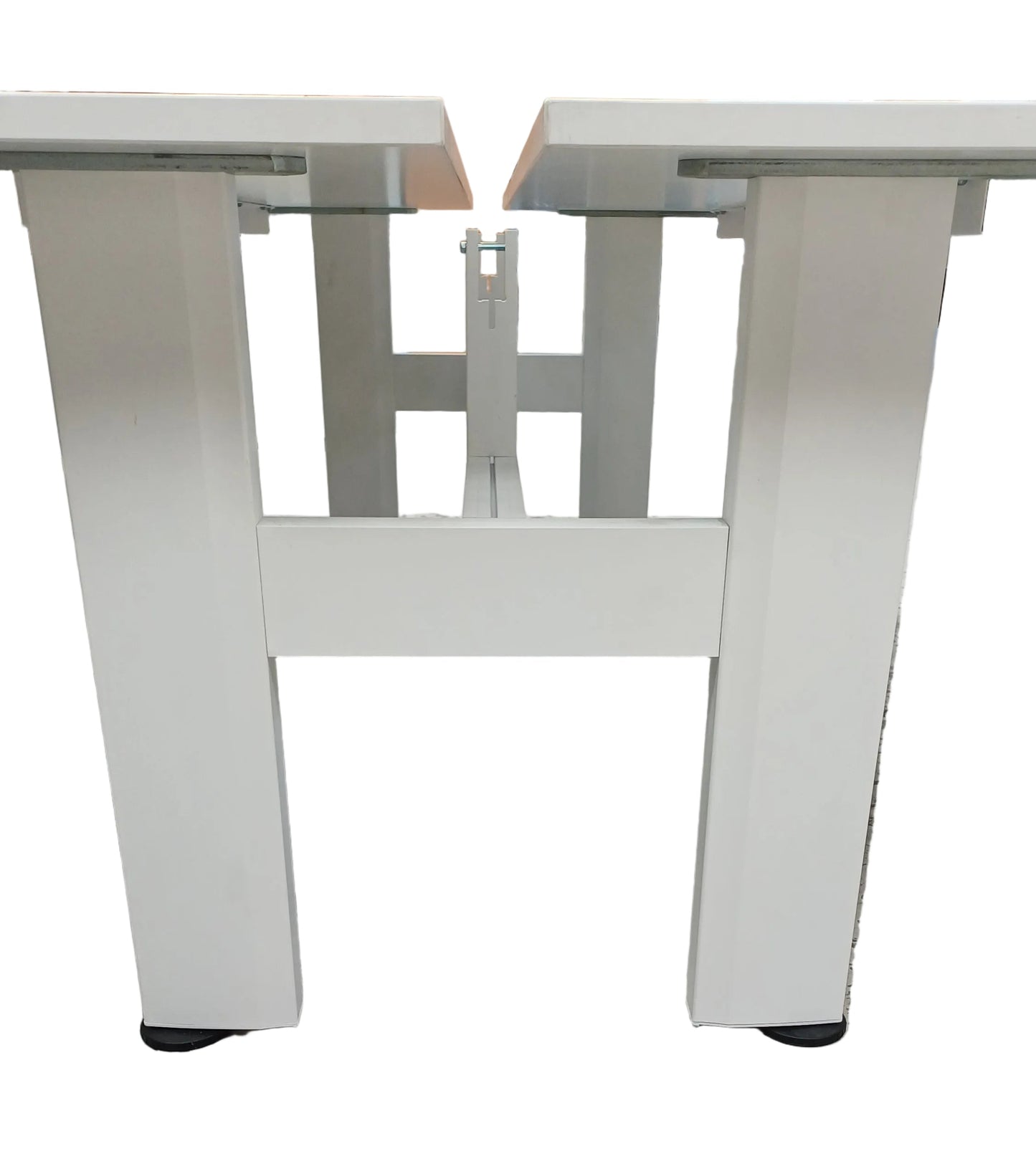 White Double Desk