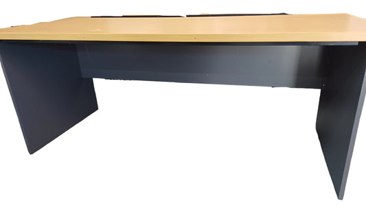 Light Brown Straight Desk- 1800mmW