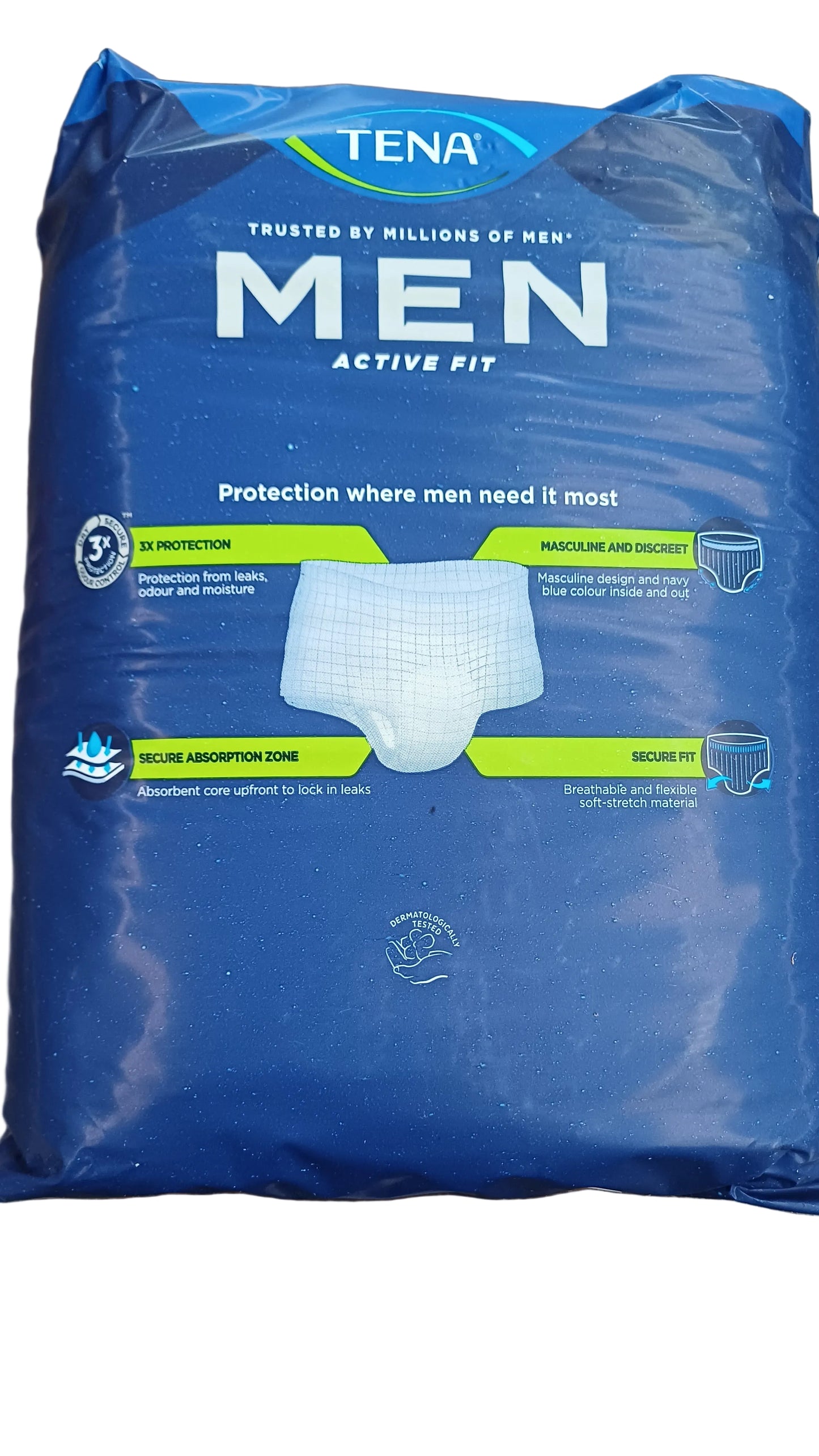 Tena Pants Men Plus Large 8 Pack