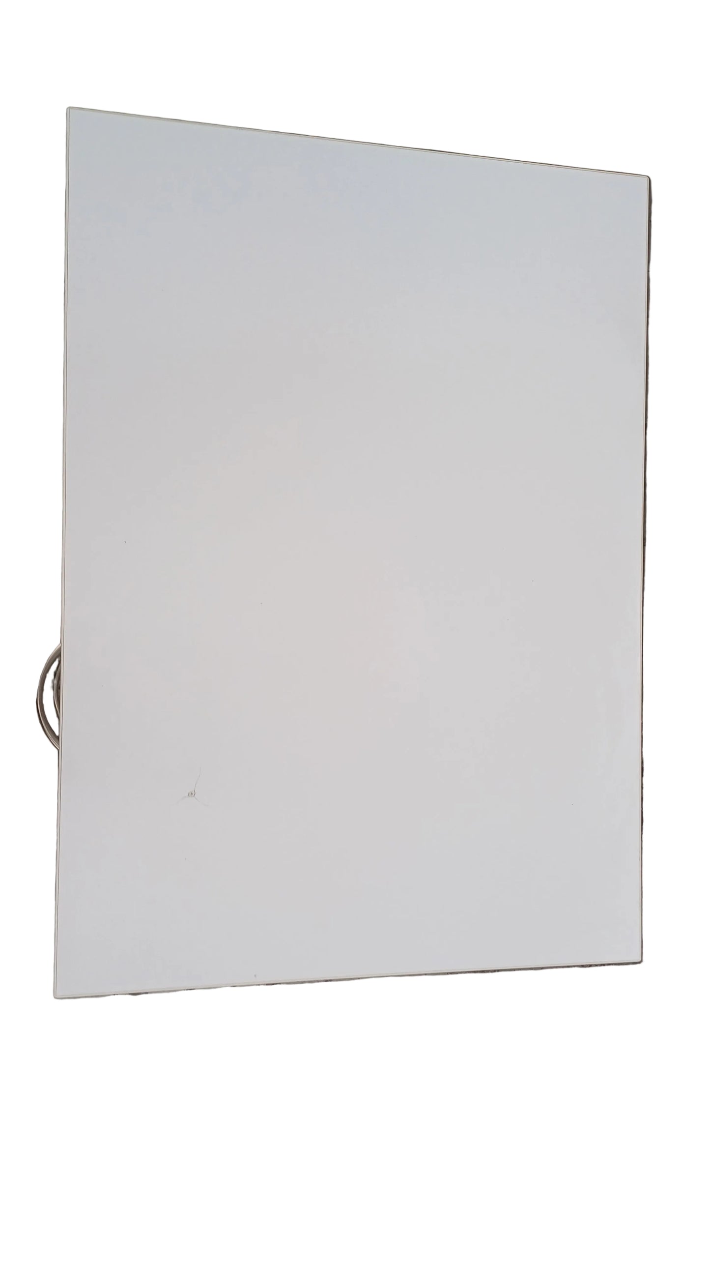 Cabinet with Wheels and Right-side Drawers - White