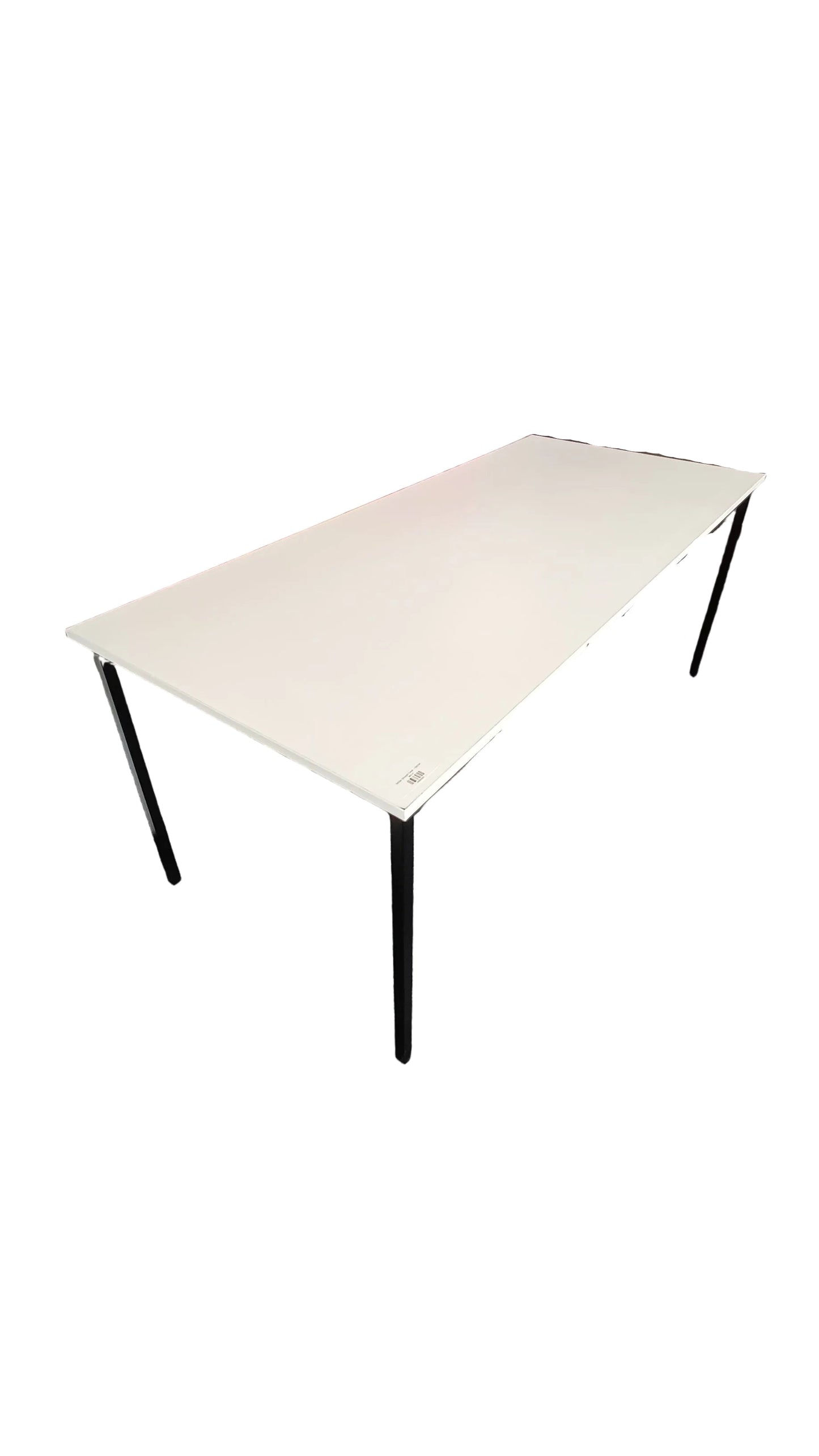 White Straight Desk - 1800mmW