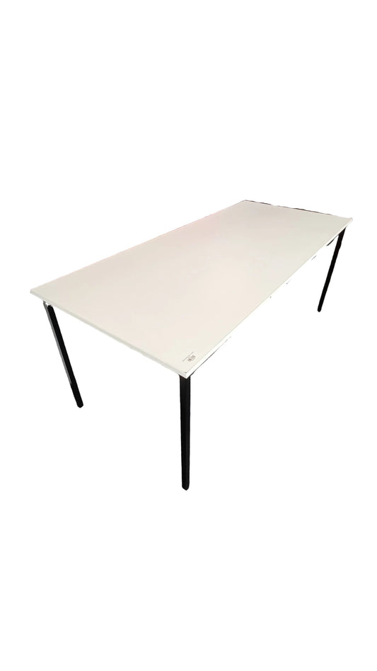 White Straight Desk - 1800mmW