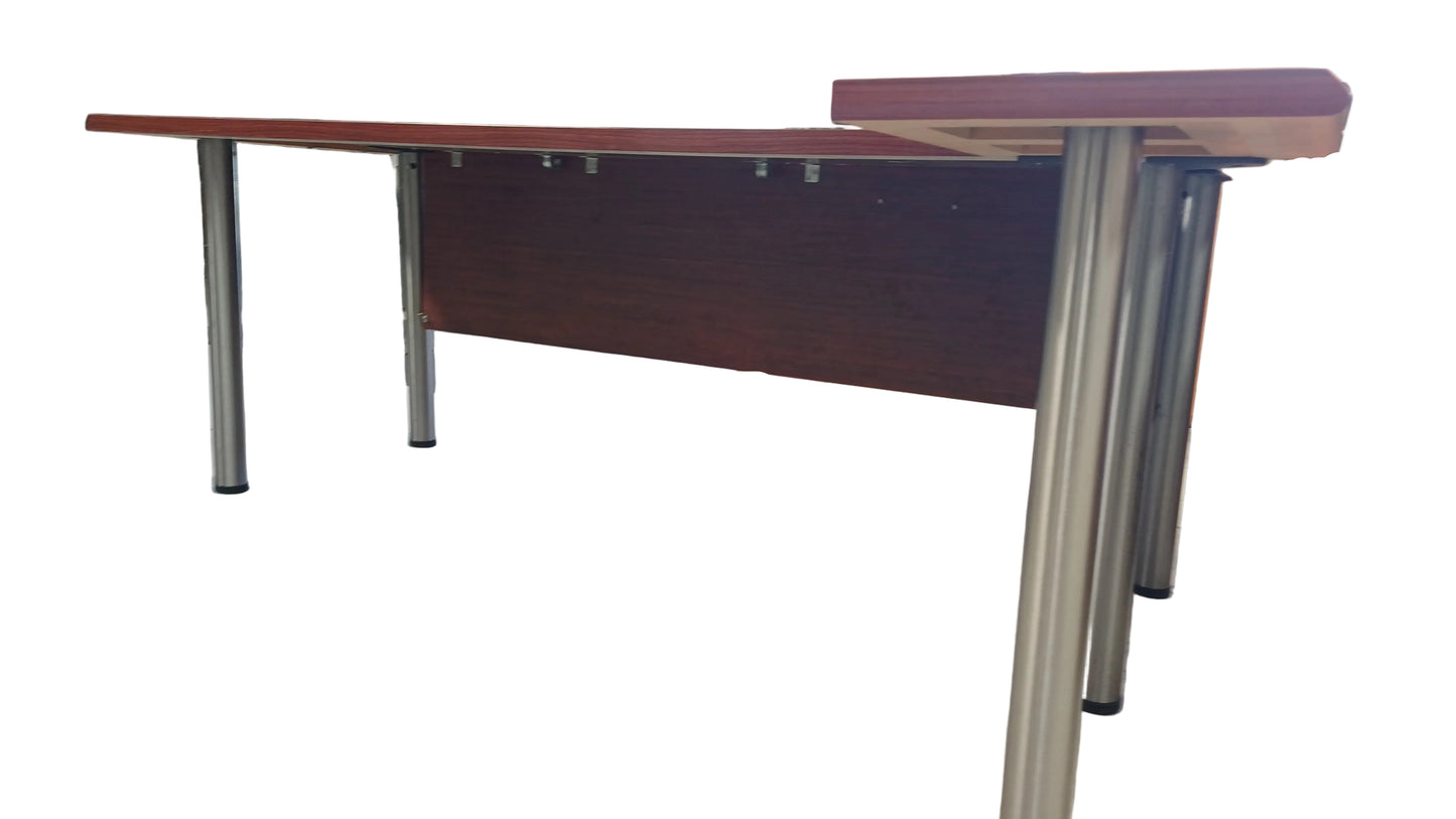 Straight desk with extension (2)
