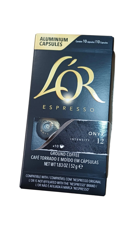L'OR Espresso Onyx Coffee Capsules, Pack of 10