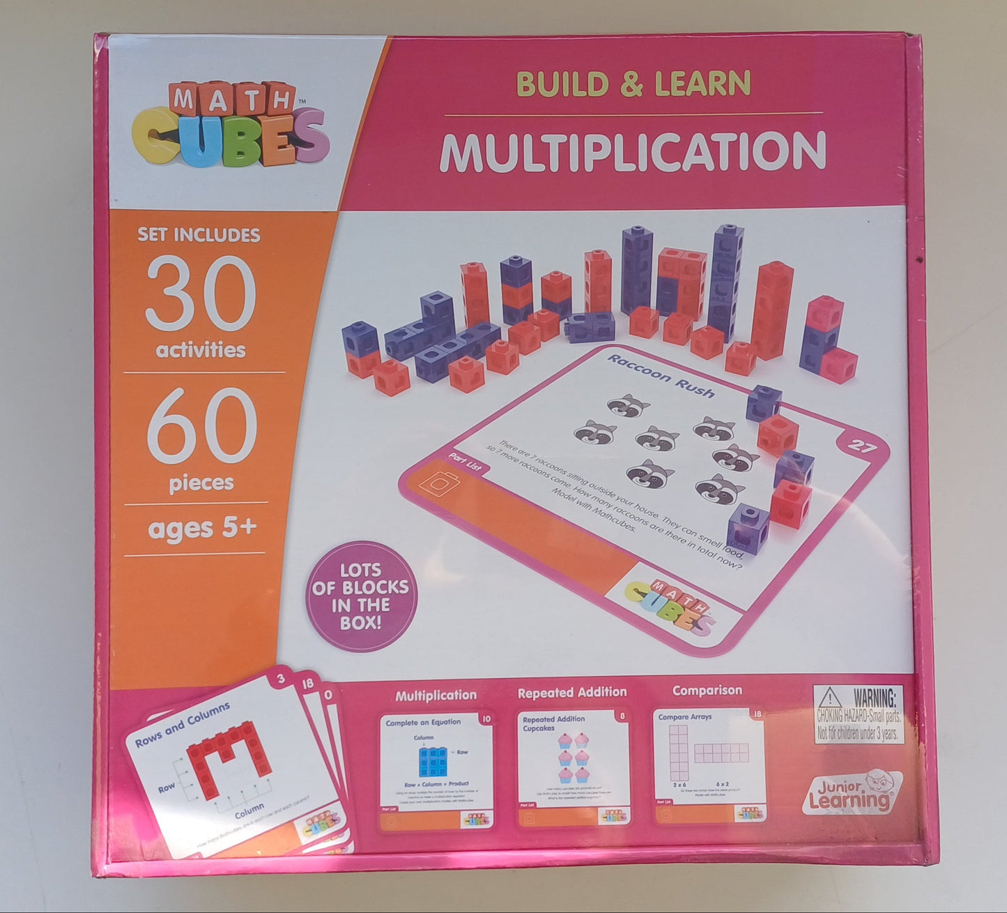 Math Cubes Set - Multiplication
