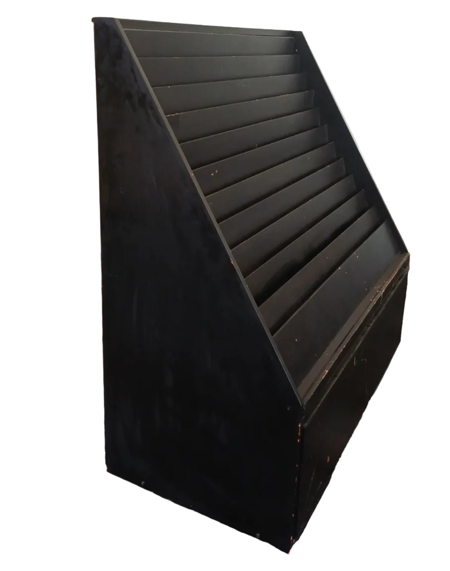 Black Display Shelf