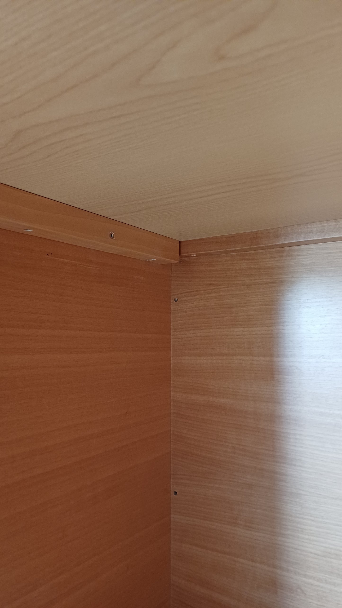 Wooden Brown Straight Desk (2)