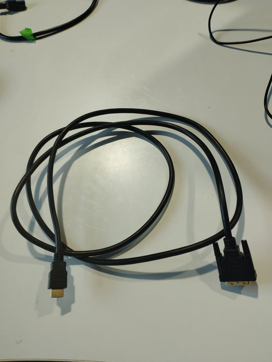 HDMI Male to DVI Single link Male cable