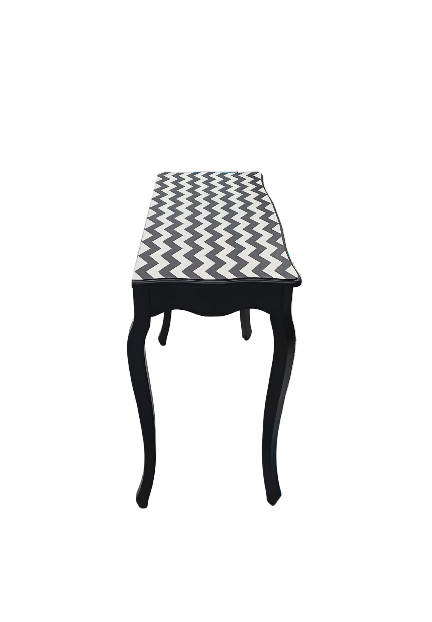 Black and White Side Table