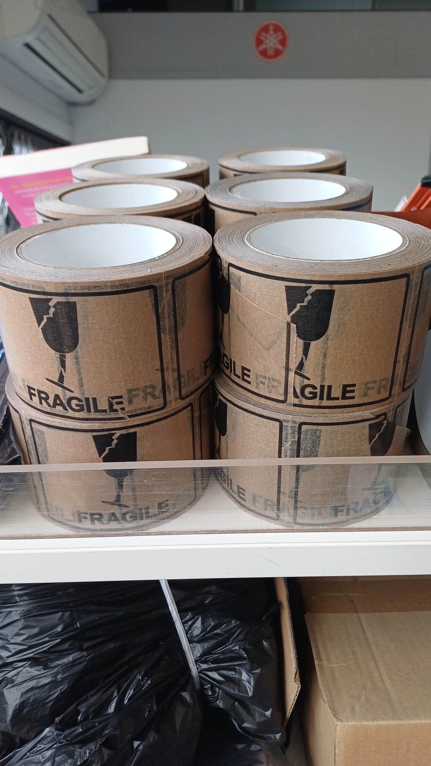 Paper Fragile Labels 500/Roll