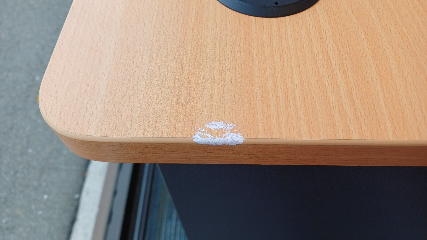 Wooden office desk