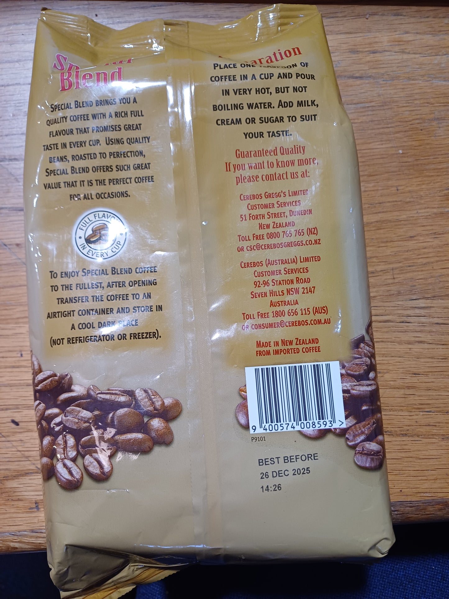 Special blend - instant coffee