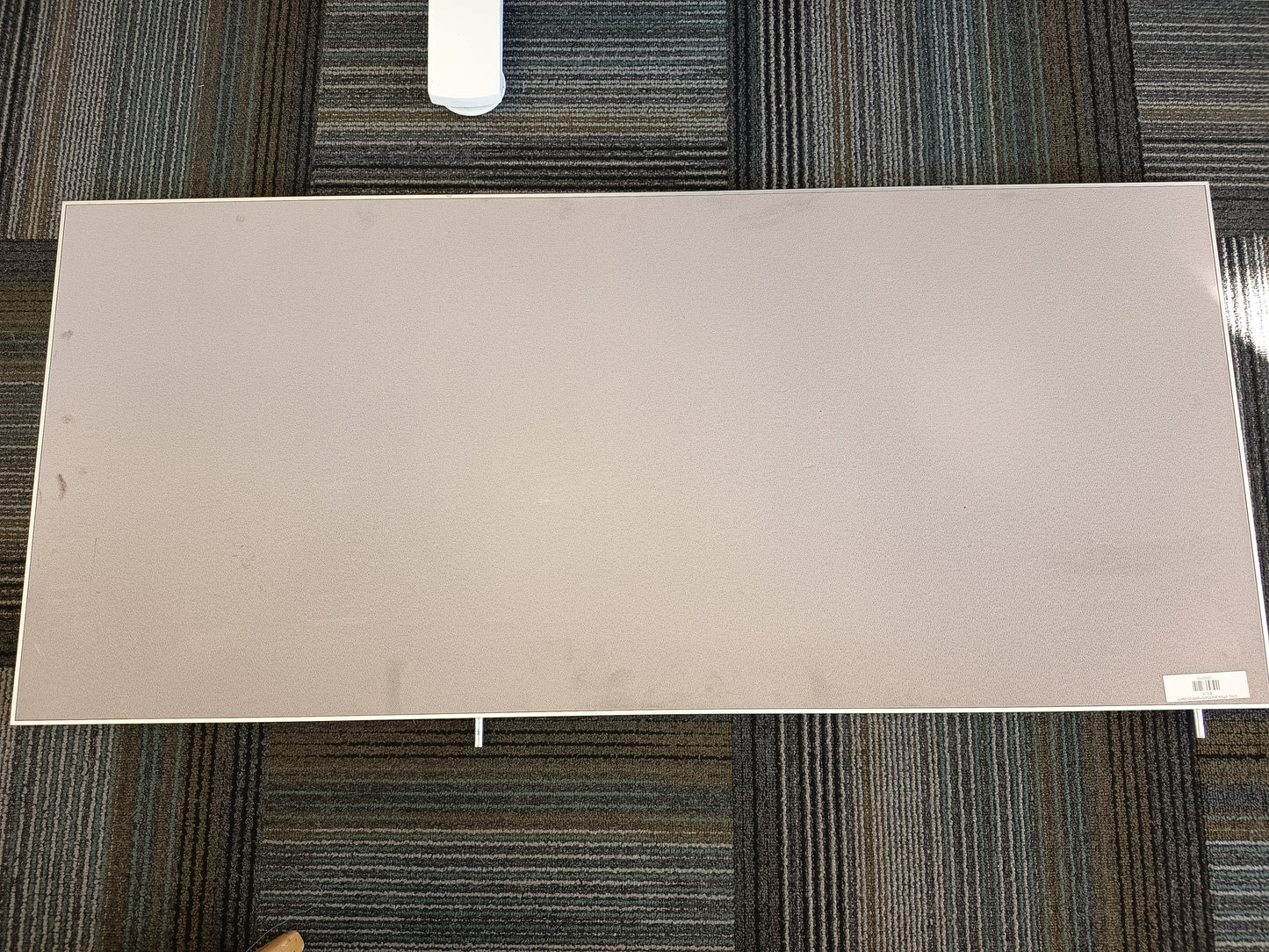 Grey office partition/room dividers