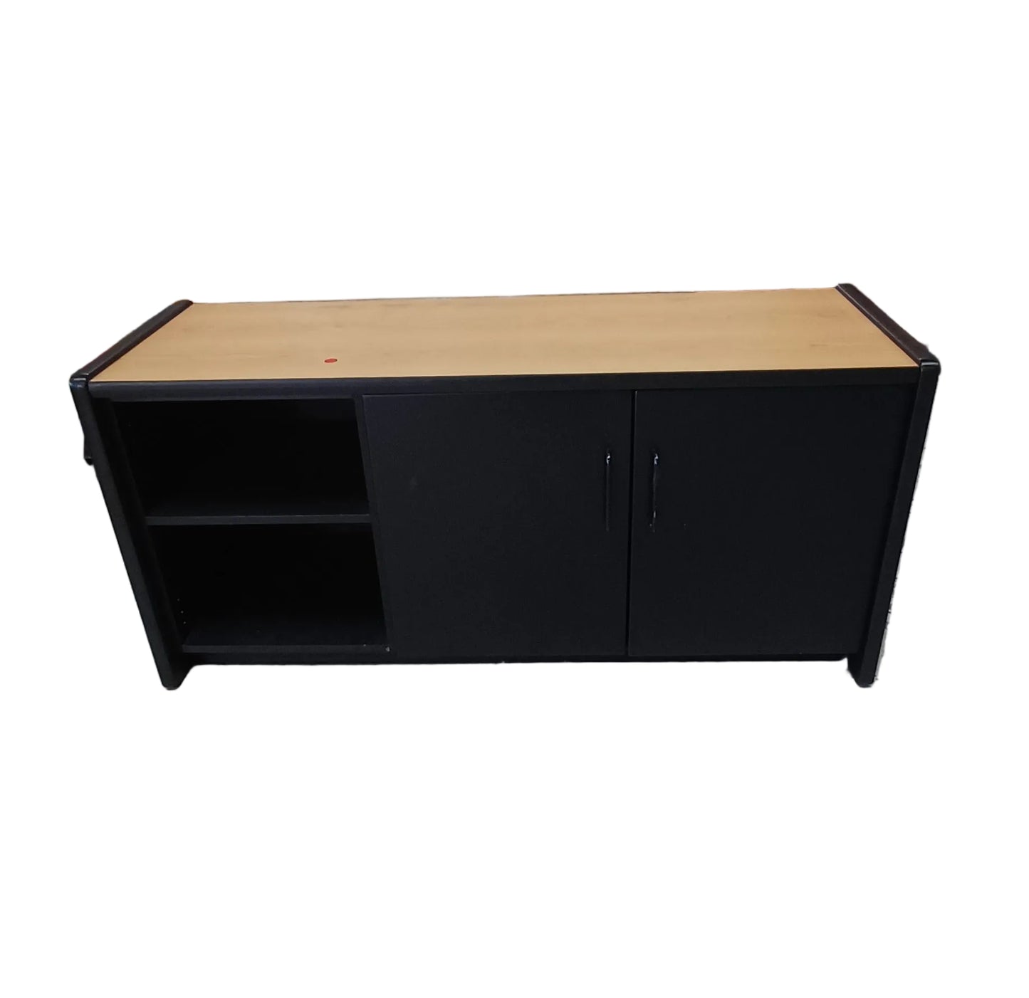 Black Cabinet with Cupboards