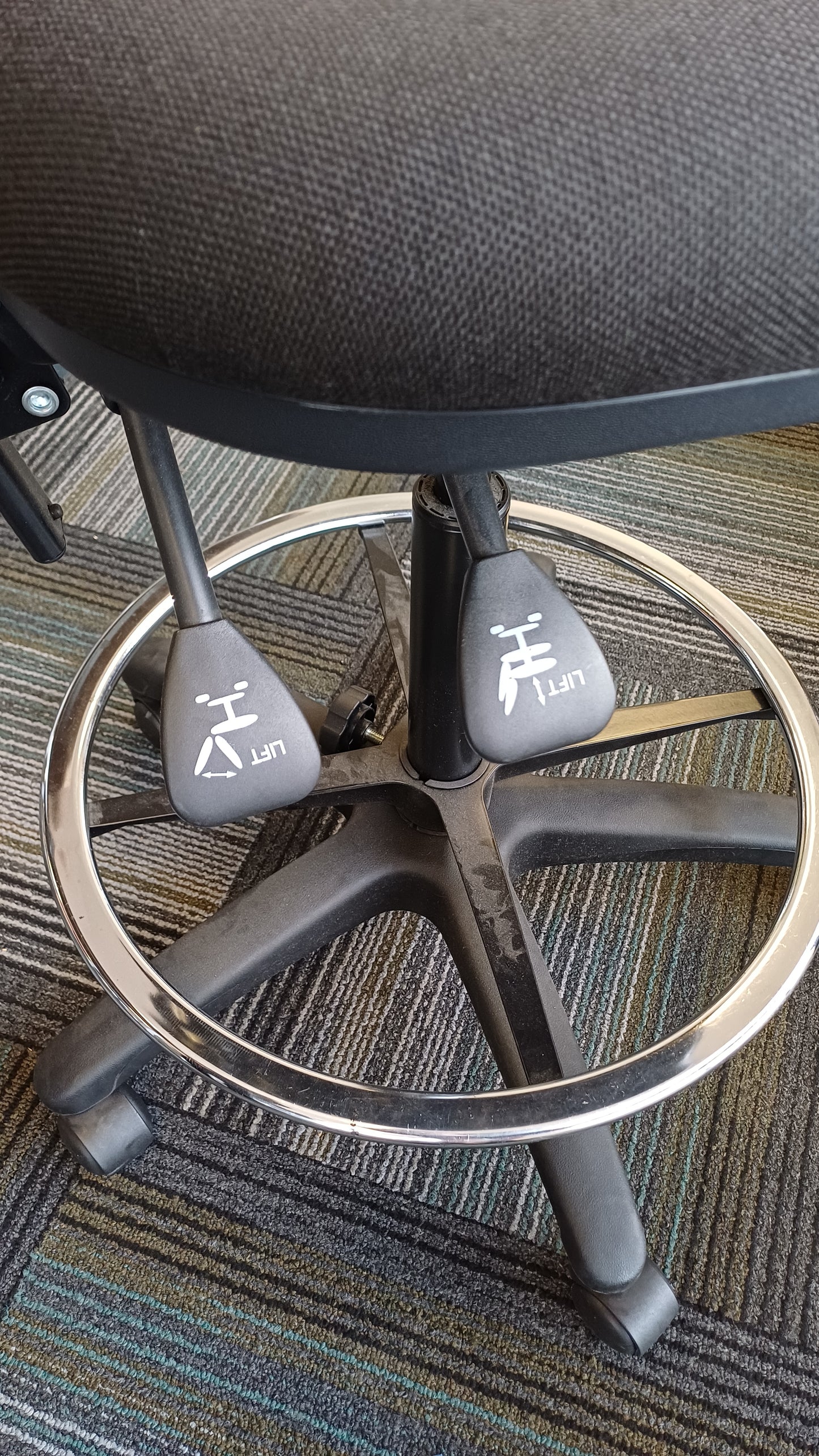 Eden Black Office Chair