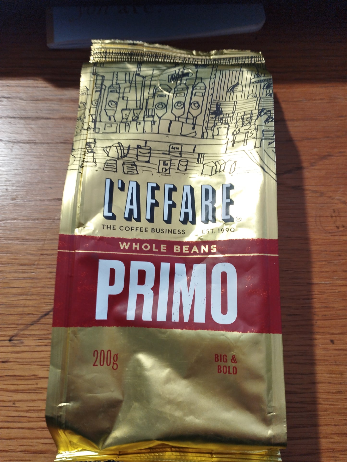 L'affare Primo Coffee Beans 200g