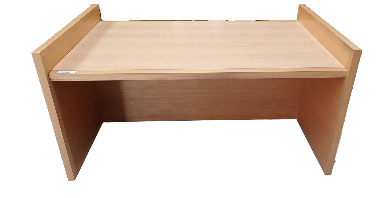 Wooden Brown Straight Desk (2)
