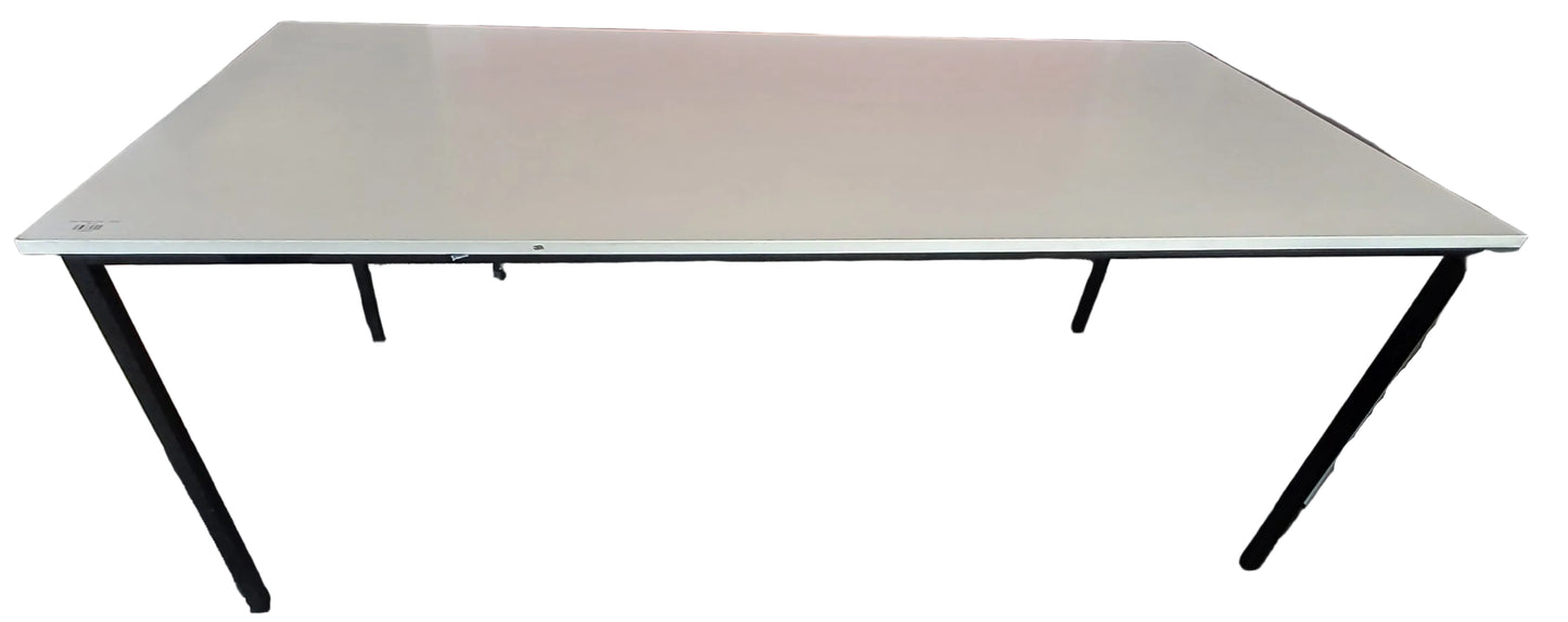 White Straight Desk - 1800mmW