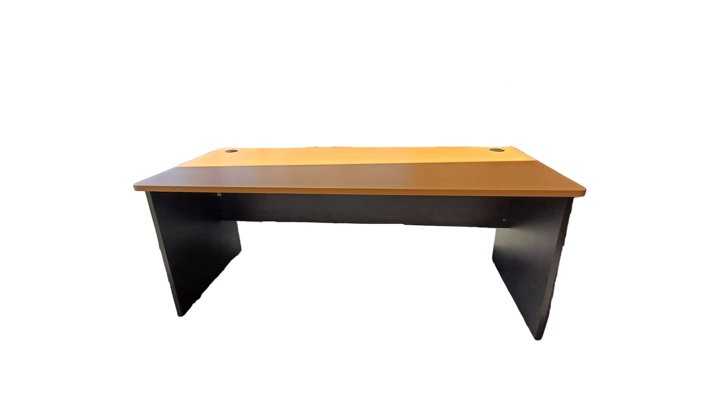 Straight Wooden Desk