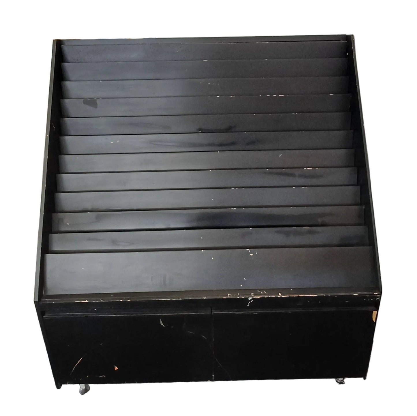 Black Display Shelf