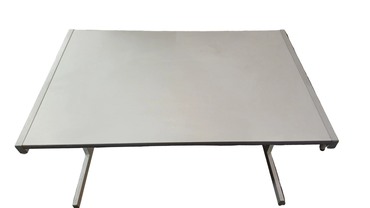 Grey Straight Desk-1200W