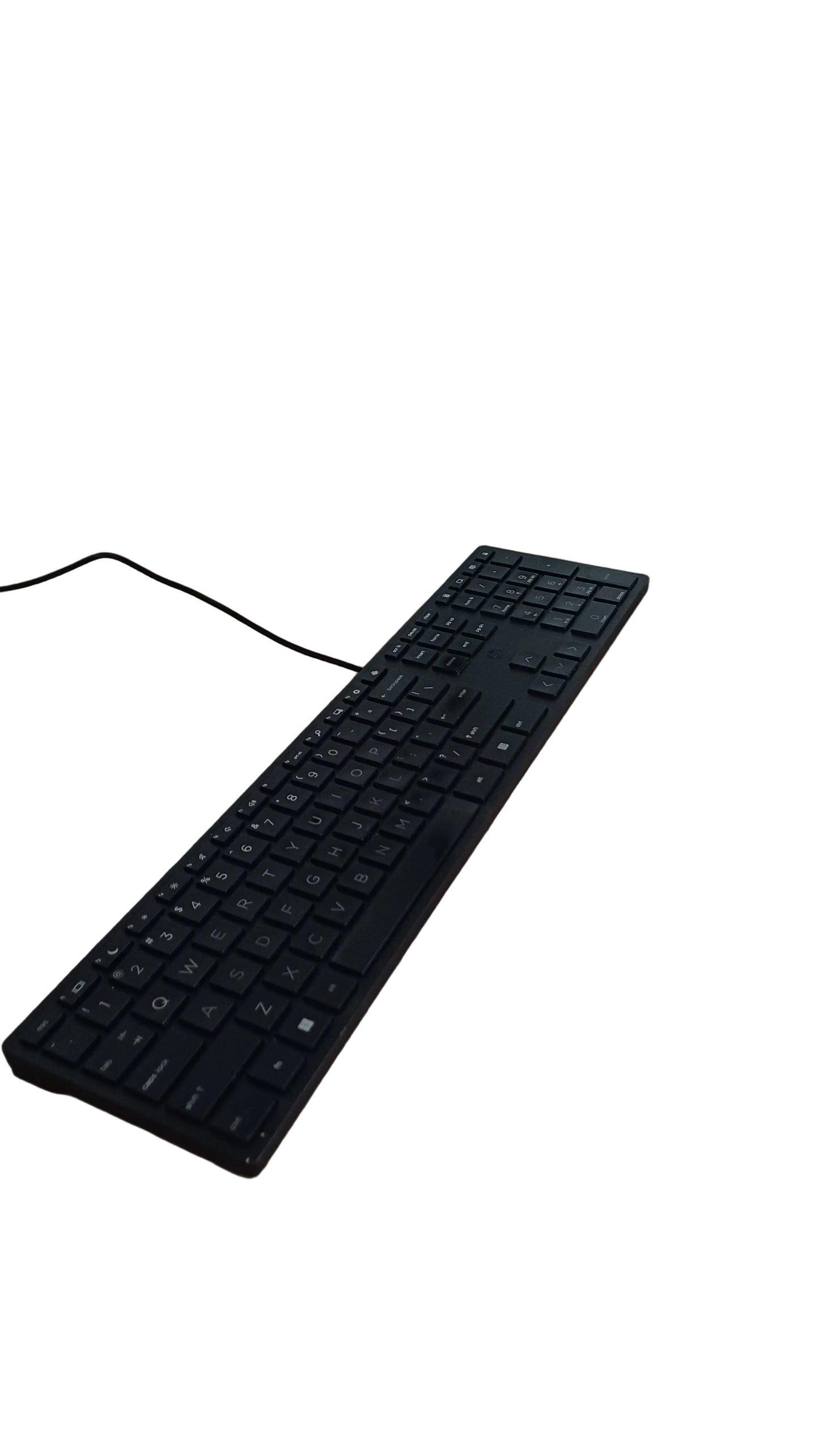 Black HP Full Size Keyboard (Missing Foot)