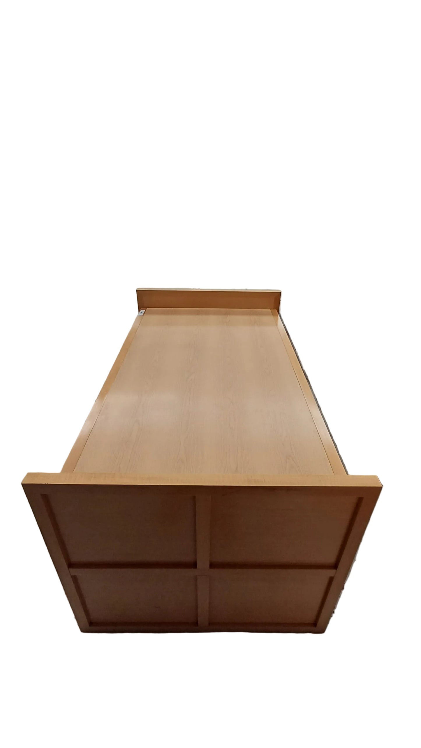 Wooden Brown Straight Desk (2)