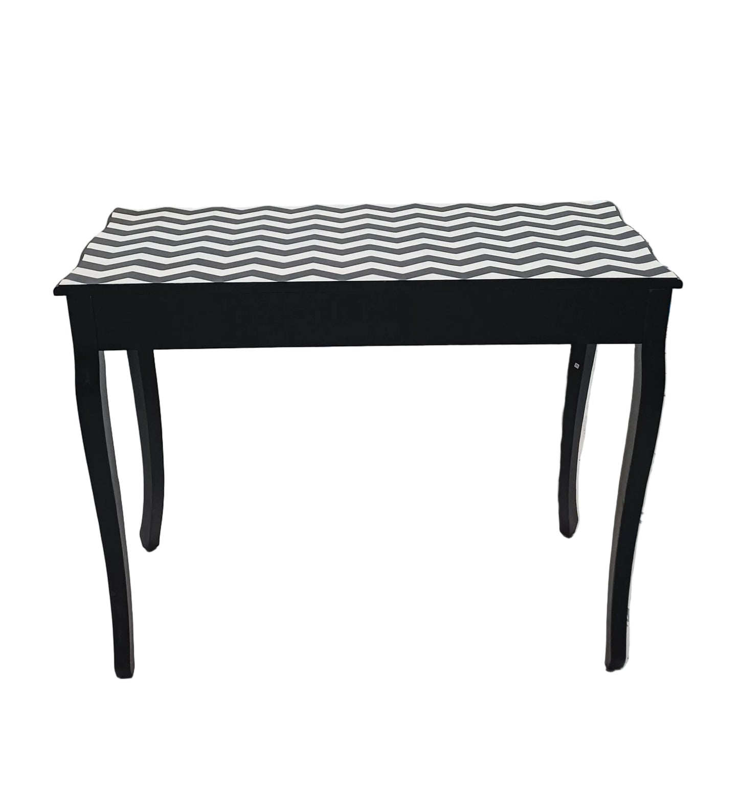 Black and White Side Table