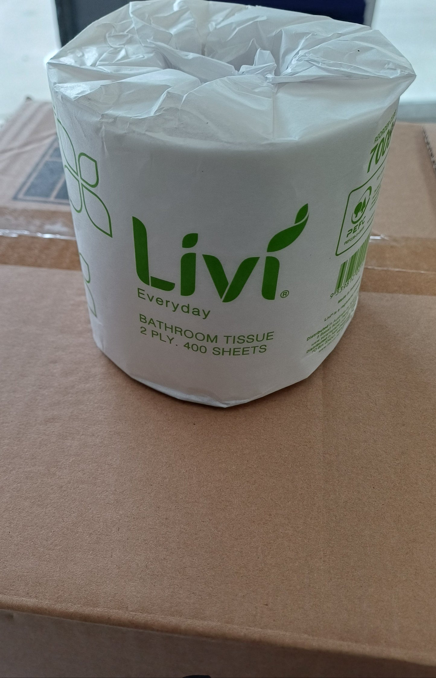 Livi® Basics toilet tissue Roll Box