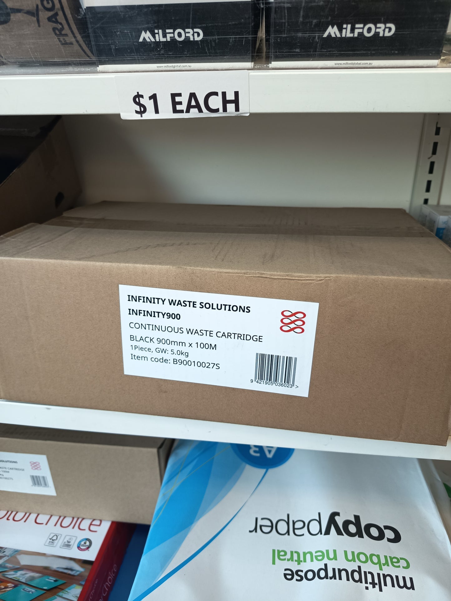 Infinity Rubbish Bags 100m