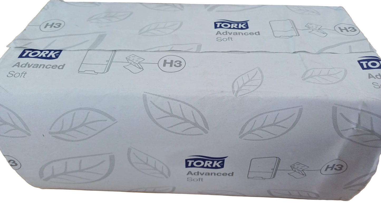 TORK 2 PLY ADV HT Zigzag Fold Paper Towels