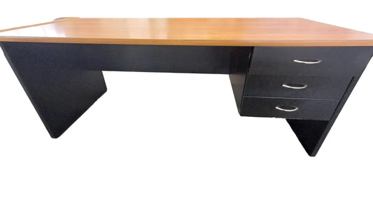 Brown Straight Desk - 1800mmW